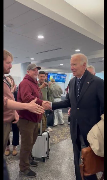 Biden's Airport Surprise: Shocking Health Update Sparks Cheers! — Joe Biden health update, Bradley International Airport news, Biden cancer diagnosis reaction