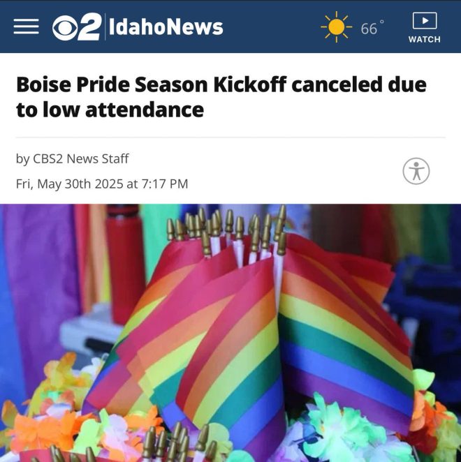 Boise's Pride Kickoff Canceled: Where Was the Support? — Boise Pride Festival 2025, LGBTQ+ events in Idaho, Pride celebration cancellations