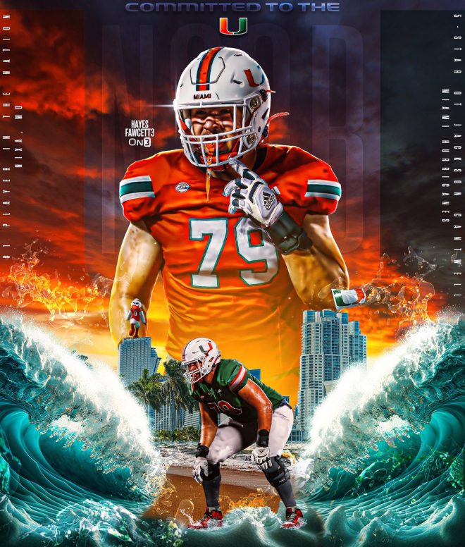 Breaking: Five-Star OT Jackson Cantwell Snubs Elite Schools for Miami!