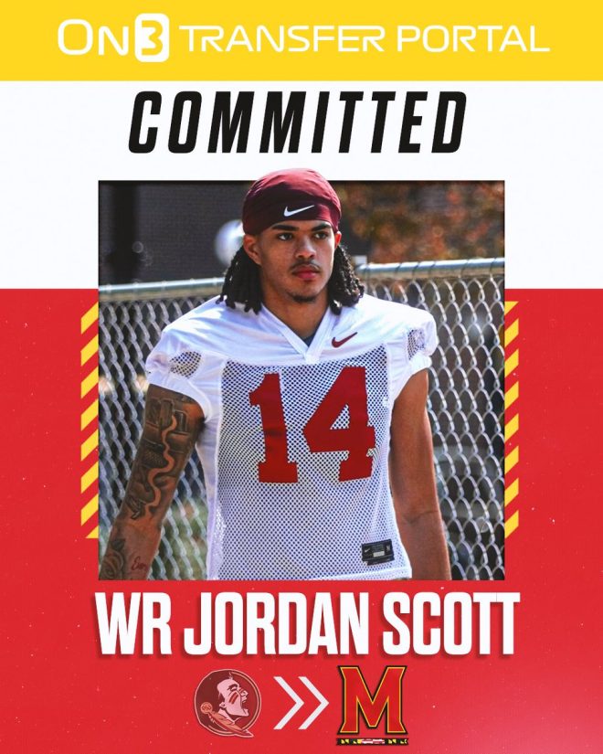 Breaking: Florida State's Top WR Jordan Scott Shocks with Maryland Move!
