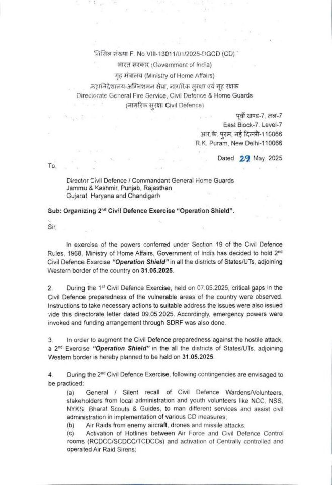 Breaking: India’s Mock Drill Sparks Debate on Border Security! — India Mock Drill Exercise 2025, Western Border Security Operations, Government Defense Initiatives May 2025