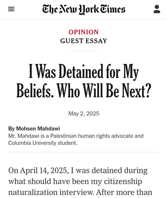Breaking: NYT Features Controversial Op-Ed by Notorious Extremist