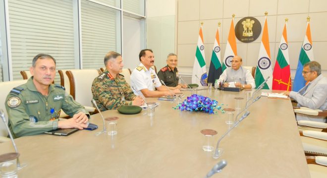 Breaking: Rajnath Singh's Security Review Sparks Controversy Among Chiefs
