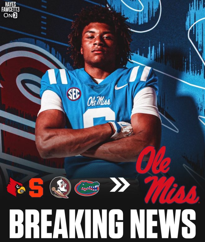 Breaking: Top LB Izayia Williams Shocks Florida, Chooses Ole Miss!