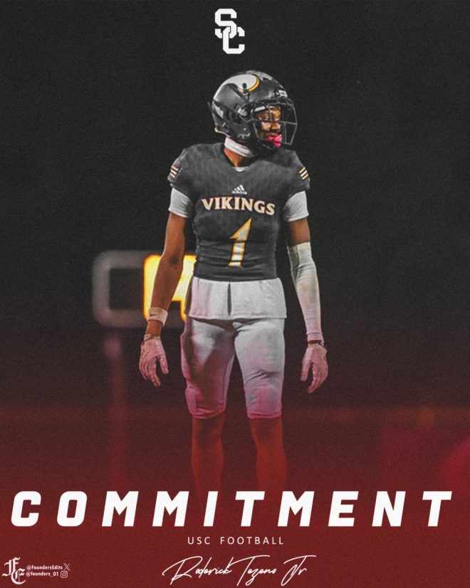 🚨Breaking: USC Snags Controversial 4⭐ WR Roderick Tezeno Jr!