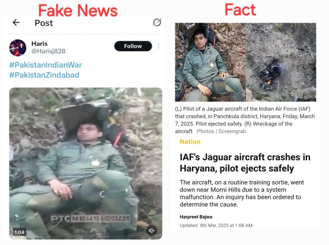 Breaking: Viral Video Claims IAF Pilot Captured in Pakistan—Fake!