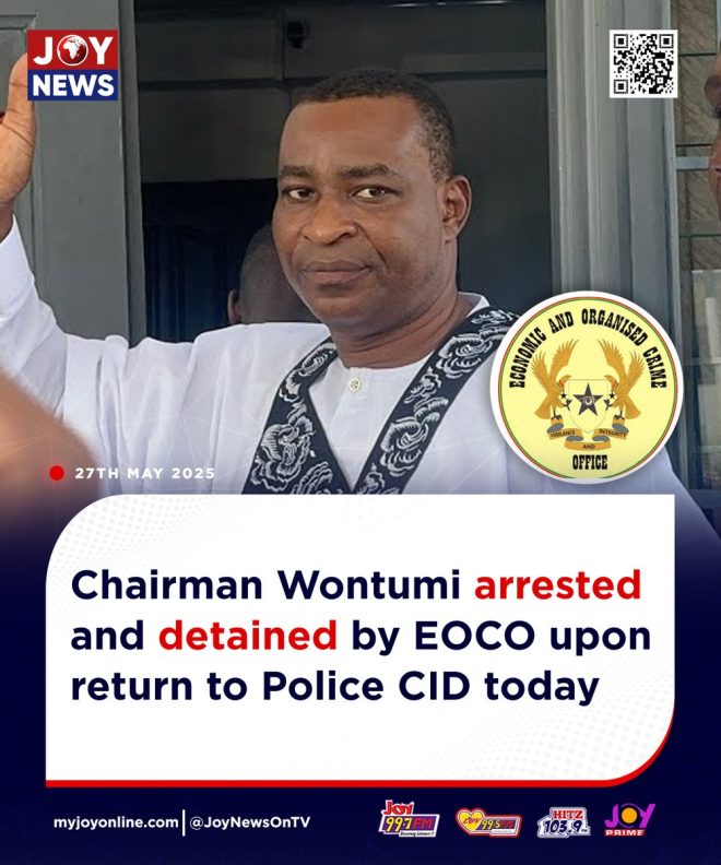 Chairman Wontumi Arrested: Shocking Developments Unfold Today! — Chairman Wontumi arrest news, EOCO detention updates, Police CID investigation 2025