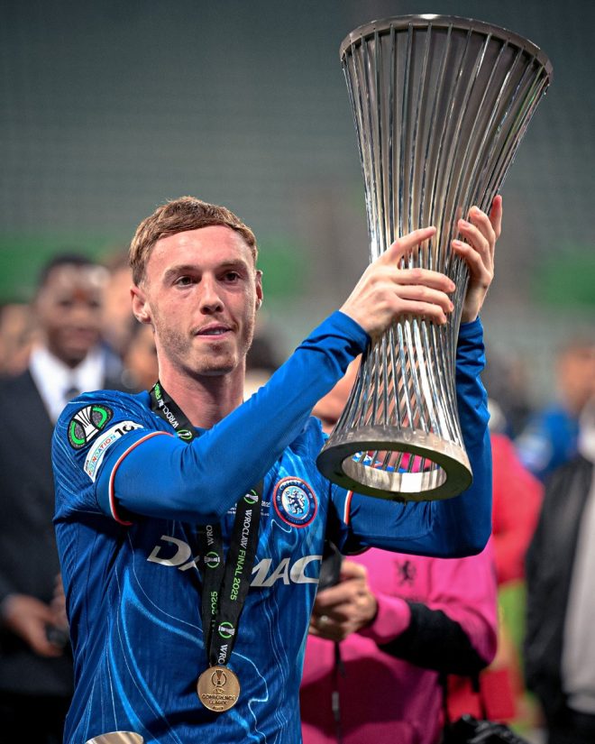 "Controversy swirls as Cole Palmer becomes first to provide two assists in a major European final since 2018 😱 #GameChanger" — European finals assist record, Impressive performance in major final, Notable European final achievement