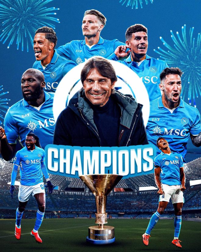 "Controversy swirls as Napoli crowned Serie A champions under Antonio Conte's leadership - historic 4th title win! 🏆💥" — Antonio Conte triumph, Italian football victory, Napoli Serie A success