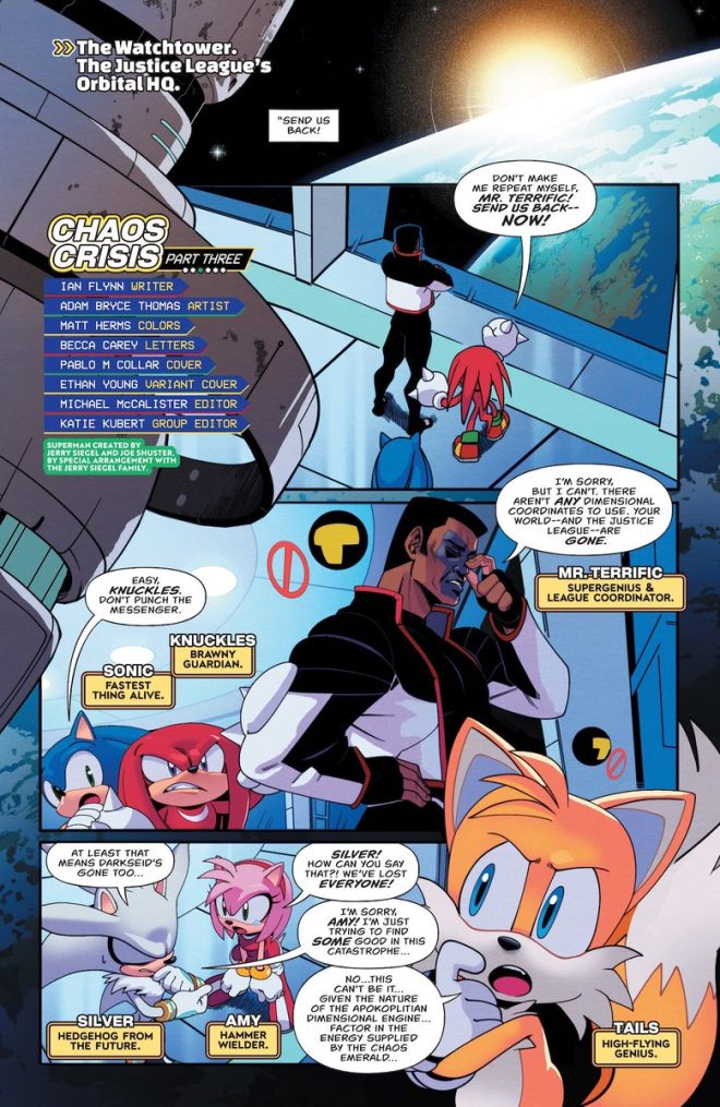 DC X Sonic the Hedgehog #3: Heroes Unite—But at What Cost?