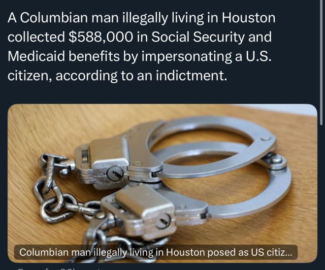 DOGE Scandal: Colombian Man's Shocking $600K Benefits Fraud! — illegal immigration benefits fraud, stolen identity social security scam, DOJ prosecution illegal aliens 2025