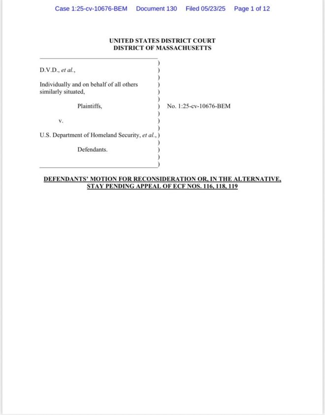 DOJ vs. Judge: Shocking Move to Halt Deportation Block! — Justice Department intervention, Massachusetts immigration rulings, judge deportation order appeal