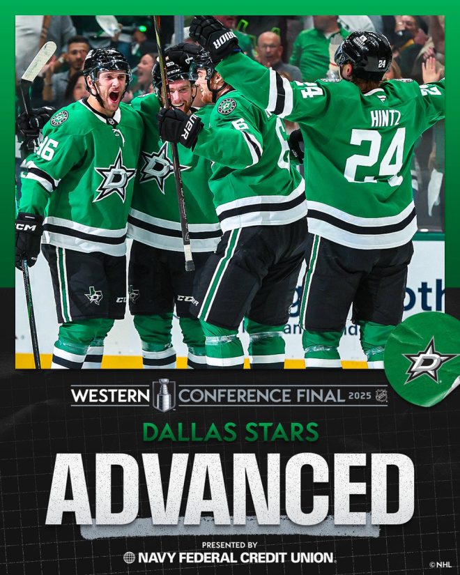 Dallas Stars Make History: Third Straight Western Conference Final! — Dallas Stars playoffs, Dallas NHL team updates, Western Conference Final 2025