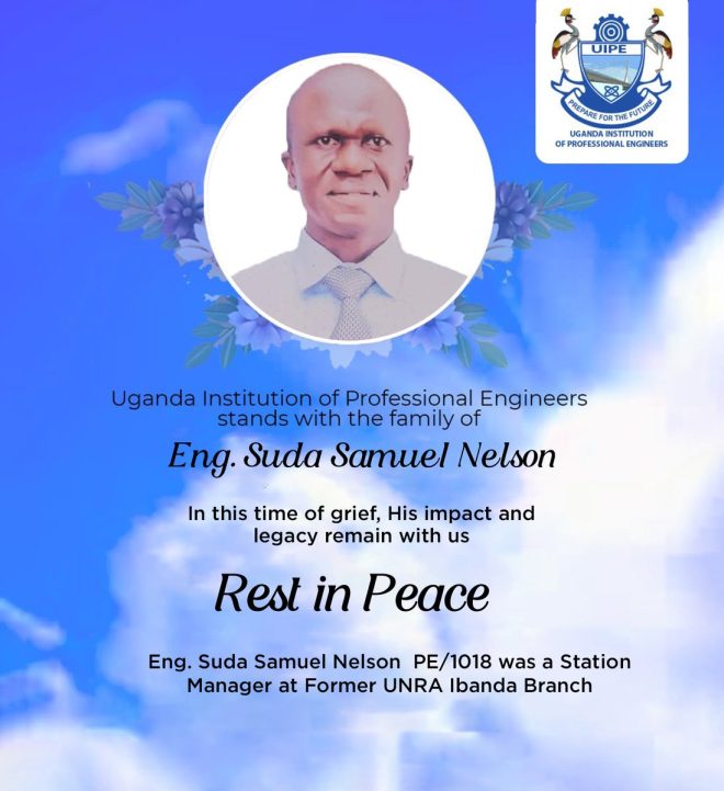 Death Announcement: Eng. Suda Samuel Nelson Passes Away