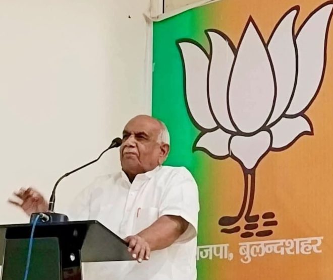 Death of BJP Leader Dr. Chhatrapal Singh at 79 in Bulandshahr