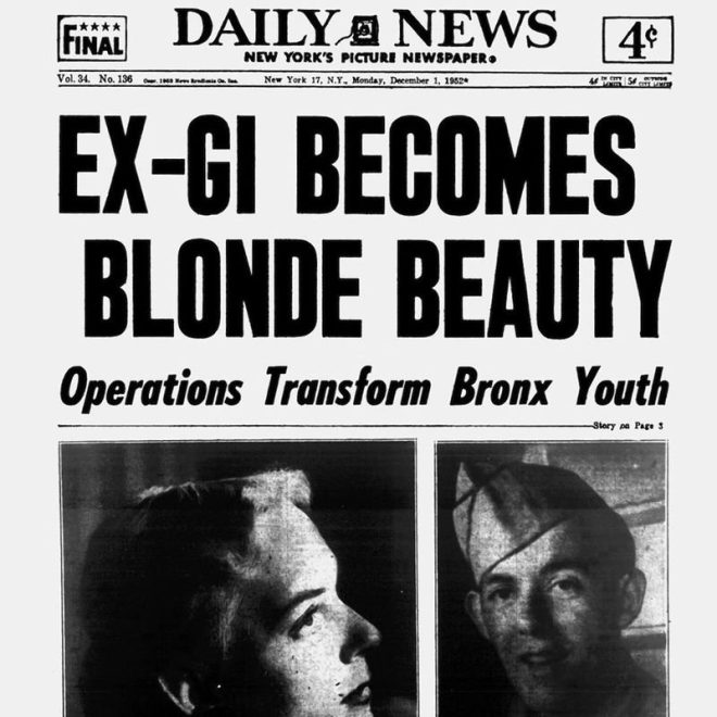 Death of Christine Jorgensen: Icon of Trans Rights, #GoneTooSoon