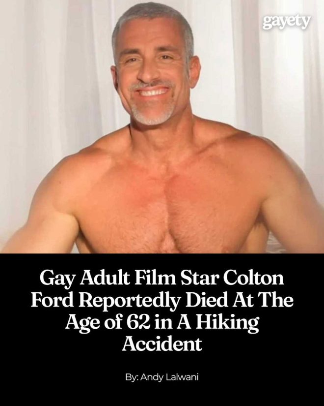 Death of Colton Ford: Iconic Figure in Gay Entertainment Passes