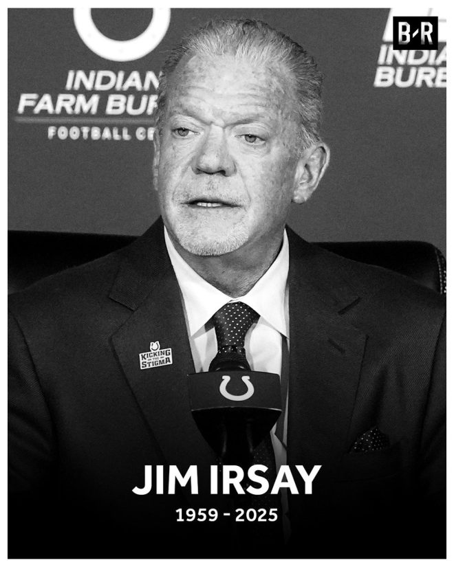 Death of Colts Owner Jim Irsay at Age 65 Shocks Community