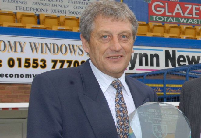 Death of Former King’s Lynn Manager & Player Keith Rudd