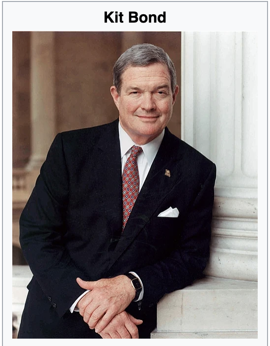 Death of Former Missouri Governor and Senator Kit Bond at 86