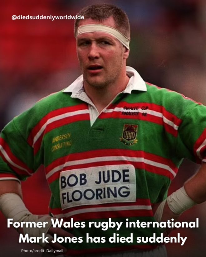Death of Former Wales No 8 Mark Jones at Age 59
