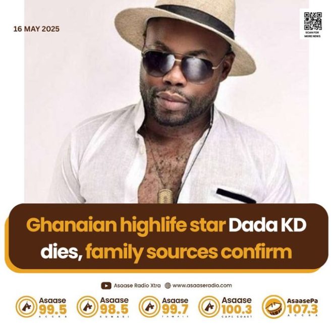 Death of Ghanaian Highlife Legend Dada KD: A Heartbreaking Loss