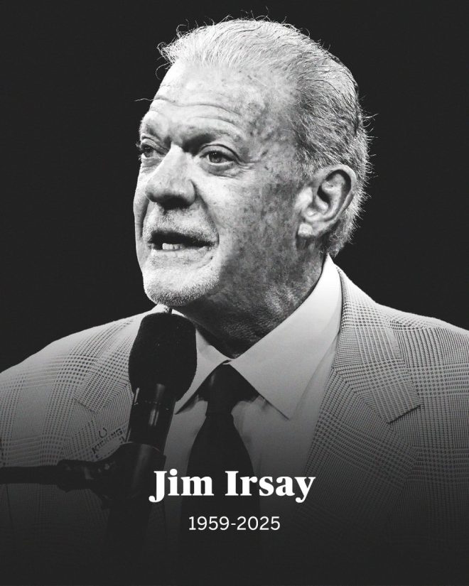 Death of Indianapolis Colts Owner Jim Irsay at 65 Years