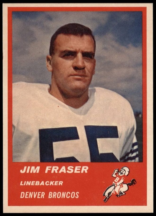 Death of Jim Fraser, Broncos LB-P-PK and AFL All-Star