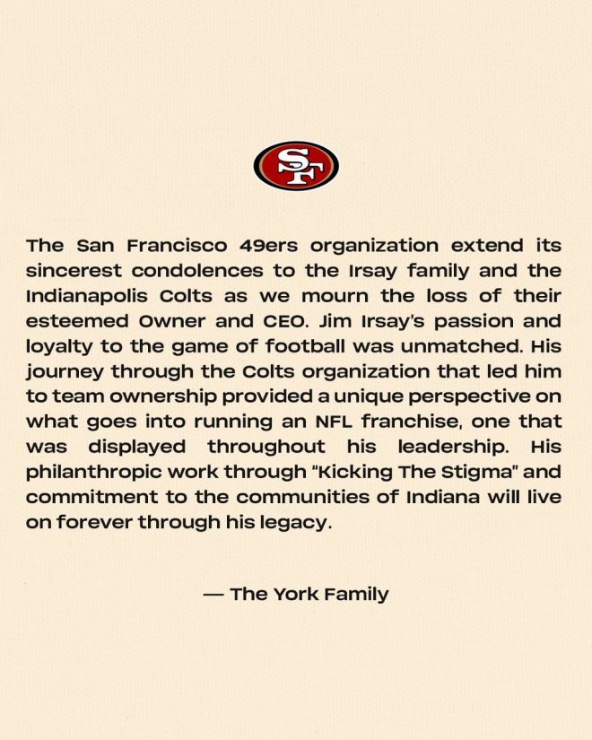 Death of Jim Irsay: A Great Loss for the Colts Community