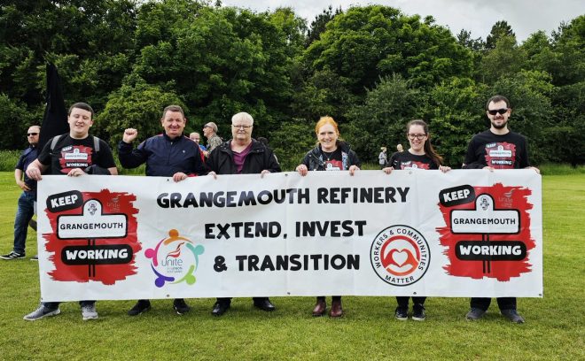 Death of John Gillespie, @UniteScotland Chair, Saddens Many