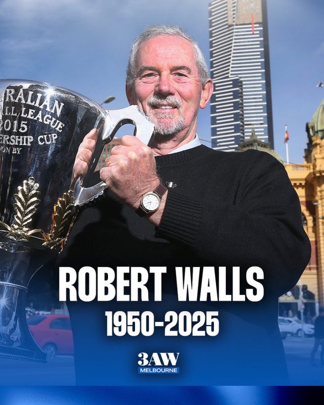 Death of Robert Walls: 3AW Family Offers Deepest Condolences