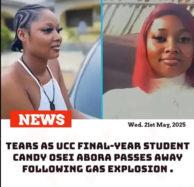 Death of UCC Student Miss Candy Abora Osei in Tragic Explosion