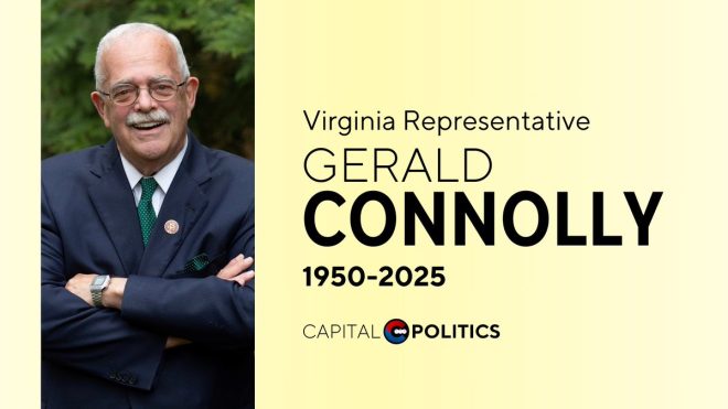 Death of Virginia Representative Gerald Connolly at 75