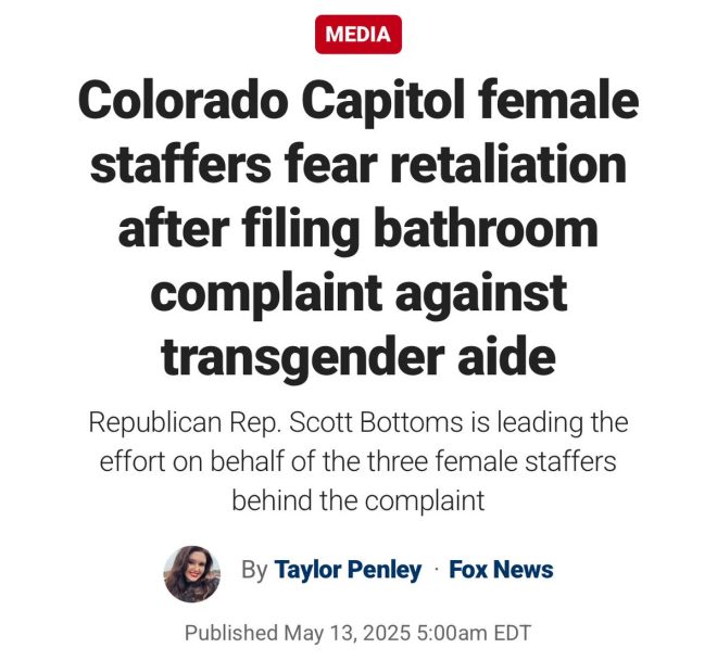 Democrats in Colorado Target Female Staffers Over Bathroom Scandal!