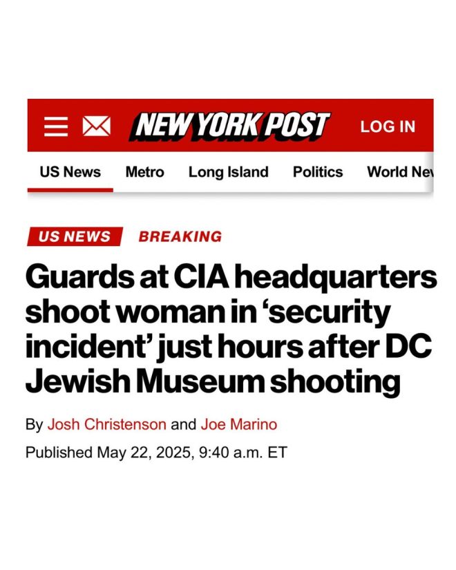 Driver Shot at CIA HQ: Tensions Rise After Diplomat Shootings — CIA security incident, Virginia security breach, Israeli diplomats shooting D.C.