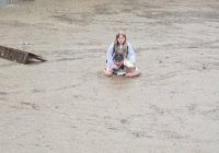 Father Faces Backlash for Daring School Rescue Amid Flood Chaos —  flooded school rescue, father saves daughter, Maryland flood response