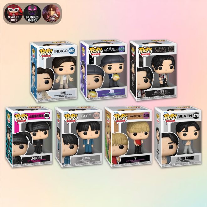 First Look: BTS Solo Funko POPs Drop Tomorrow—Are You Ready? — BTS Funko POP Collectibles, Exclusive BTS Merchandise 2025, BTS Solo Album Figures