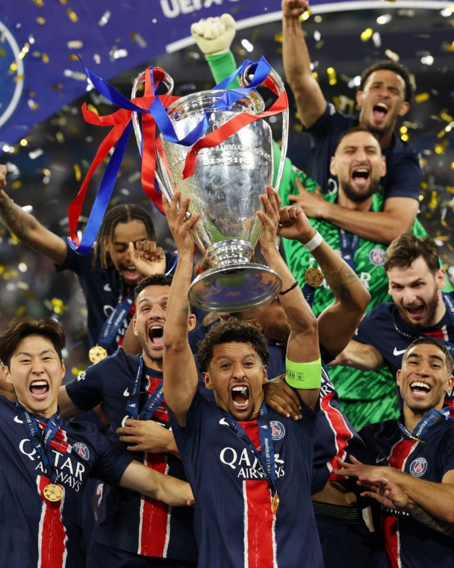 For the first time in history, Paris Saint-Germain shocks the world in #UCLfinal - Controversy eruptsπ₯ β Paris Saint-Germain Champions League debut,
Historic Paris Saint-Germain victory,
Record-breaking PSG UCL win