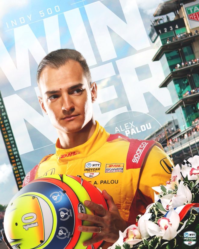 From Barcelona to the Brickyard: Palou Shatters Indy 500 Norms! — IndyCar Championship 2025, Barcelona to Indianapolis race, Alex Palou victory celebration