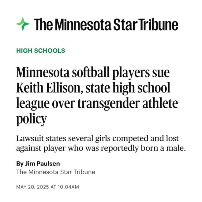 Girls' Softball Players Sue AG Over Transgender Athlete Policy! — transgender sports lawsuit, Minnesota athlete rights, high school sports policy 2025