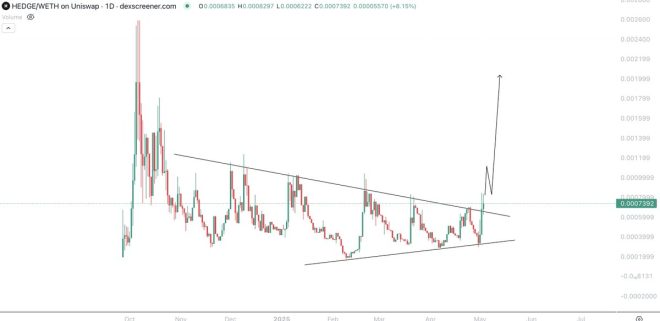 $HEDGE Breaks Downtrend: Is This the Next Crypto Revolution? đź‘€