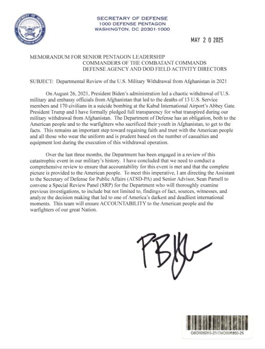 Hegseth's Bold Review: Was Biden's Afghan Exit a National Disaster? — Afghanistan withdrawal analysis, U.S. military strategy review, Biden administration failures