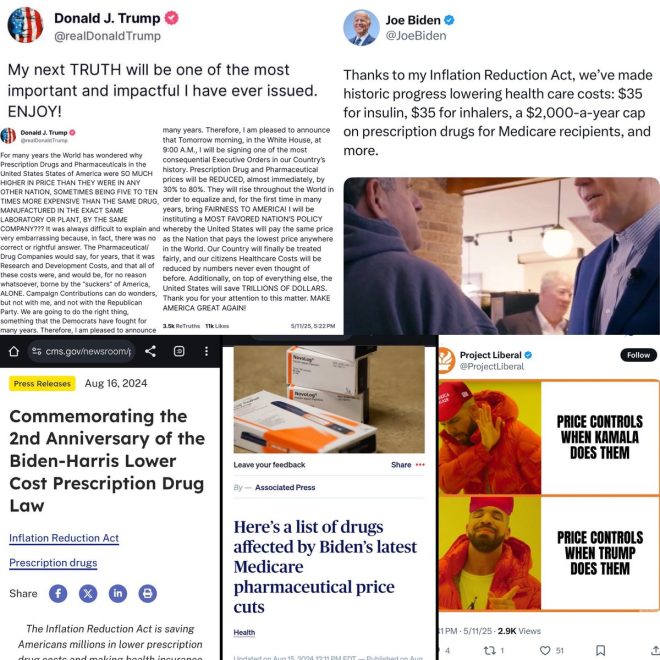 Hypocrisy Exposed: Biden's Drug Plan Rebranded as Trump's!