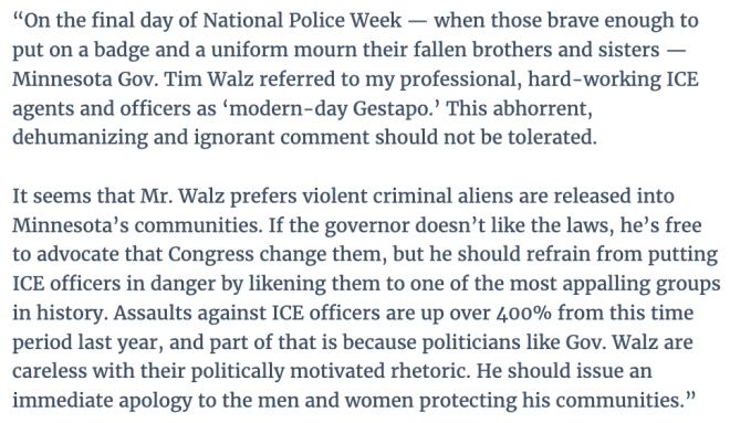 ICE Chief's Shocking Claim: Is Governor Walz Endangering Minnesotans? — violent criminal aliens, Todd Lyons statement, Minnesota community safety