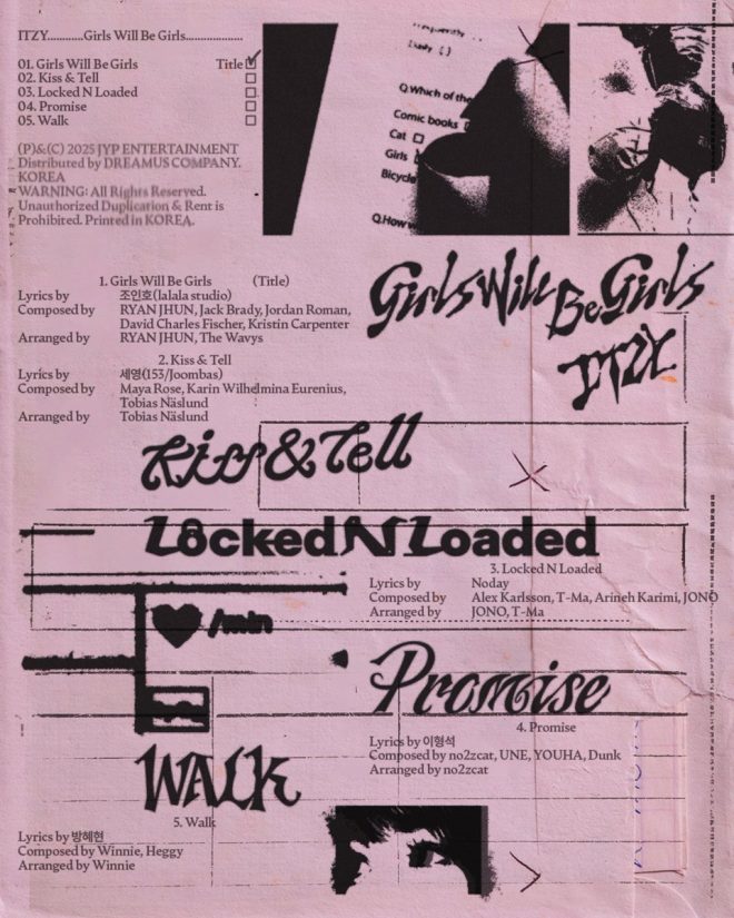 ITZY's 'Girls Will Be Girls' Track List Sparks Outrage! — ITZY new album release, ITZY tracklist preview, ITZY comeback news
