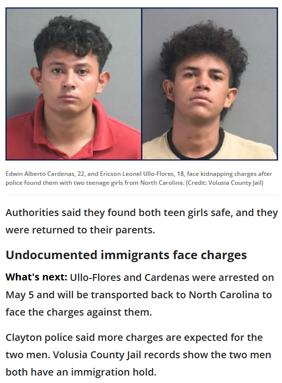 Illegal Aliens Kidnap NC Teens: Shocking Florida Crime Revealed!