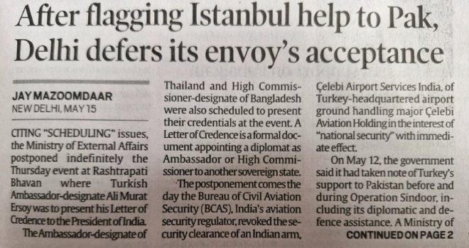 India Strikes Back: Diplomatic War with Turkey Over Erdogan’s Support!