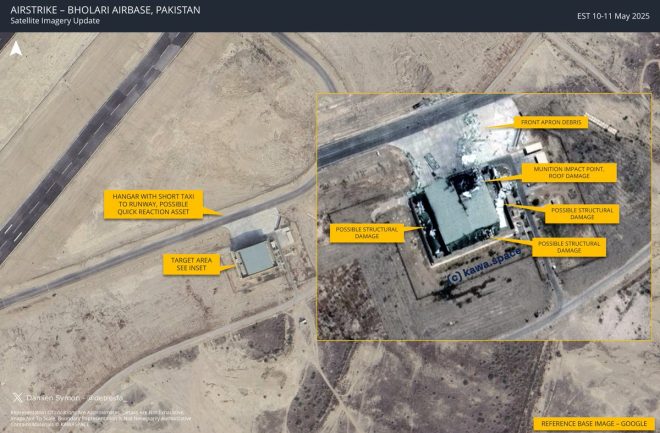 Indian Air Force Strikes: Bholari Airbase Damage Shocks Pakistan!