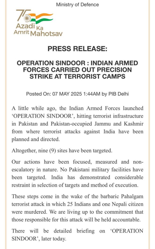 India's Bold Strike: Missiles Rain Down on Pakistan Occupied Kashmir!
