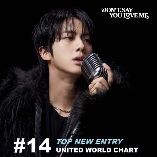 JIN's "Don't Say You Love Me" Shatters Records—What's Next? — JIN ECHO EP release, Spotify records broken, global music charts 2025